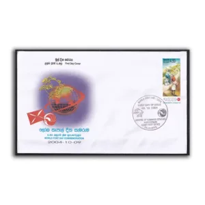2004 Sri Lanka World Post Day 1v Stamp on FDC