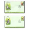 2021 Endemic Birds of Sri Lanka 6v Stamp on 6 FDCs