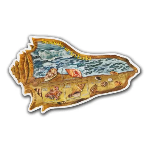 2007 Sea Shells of Sri Lanka Miniature Sheet