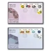 2021 Gems of Sri Lanka 10v Stamp 2 FDCs