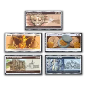 2008 Sri Lanka Early Anuradhapura Era 5v Stamp
