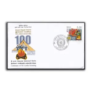 2012 Centenary of Sri Lanka Scouting 1v Stamp on FDC