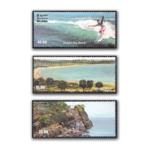 2010 Fantastic Beaches of Sri Lanka 3v Stamp