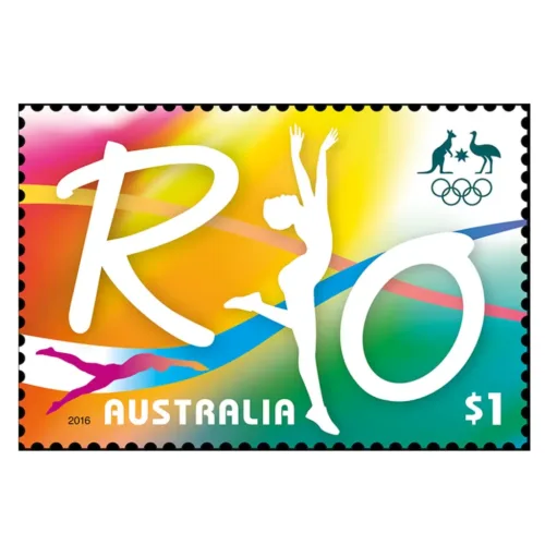 2016 Australia Road to Rio Olympics 1v Stamp