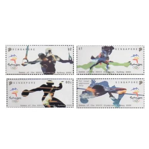 2000 Singapore XXVII Olympiad 4v Stamp