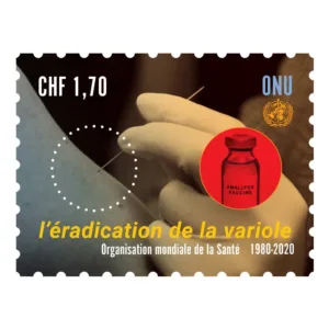 2020 UN 40th Anniversary of the Eradication of Smallpox (Medical) 1v Stamp