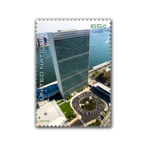 2018 UN What R U Doing 4 Peace 1v Stamp