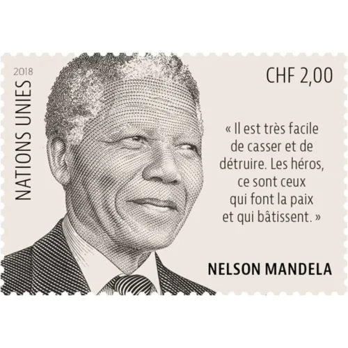 2019 UN Nelson Mandela 1v stamp