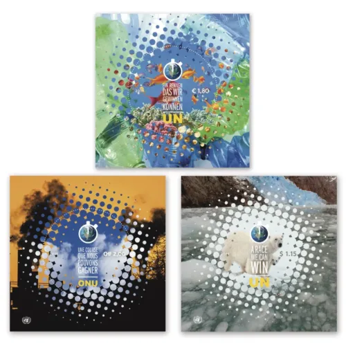 2019 UN Climate Change 3v Miniature Sheet
