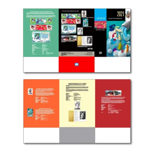 2021 UN Stamp Collection Year Pack - Image 3
