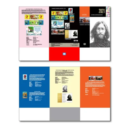 2021 UN Stamp Collection Year Pack - Image 4